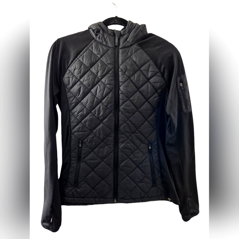 Steve Madden- Women's Black Quilted Jacket